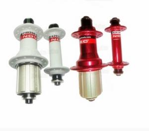 China Light Novatec A291SB/F482SB aluminum hubs for road bike Shimano Cassette 20/24 holes with quick release factory