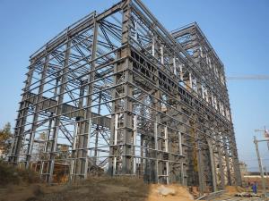 China Pre Engineering Industrial Steel Buildings / Heavy Engineering Metal Workshop Buildings on sale