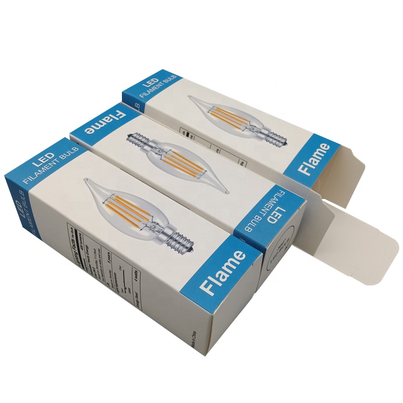 Smart LED Bulb Box Packaging , Custom Printed Corrugated Packaging Box