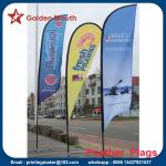 Custom Outdoor Feather Banner Flags with Dye Sublimation Printing