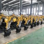 Electric Small Digger 0.8 Ton 1 Ton Diesel Mini Excavators