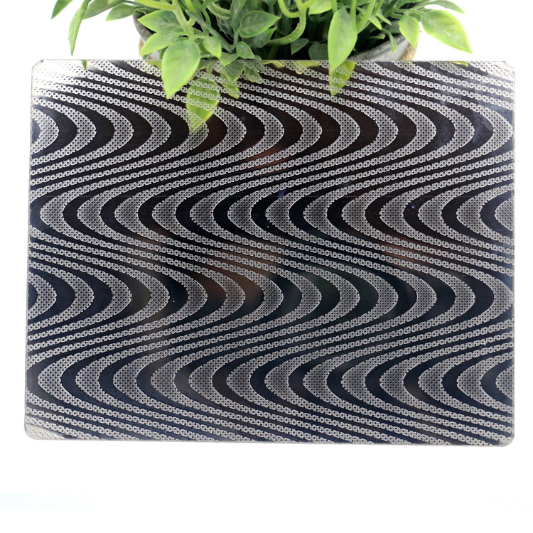 3mm Thickness Embossed Stainless Steel Sheet For Interior Decoration