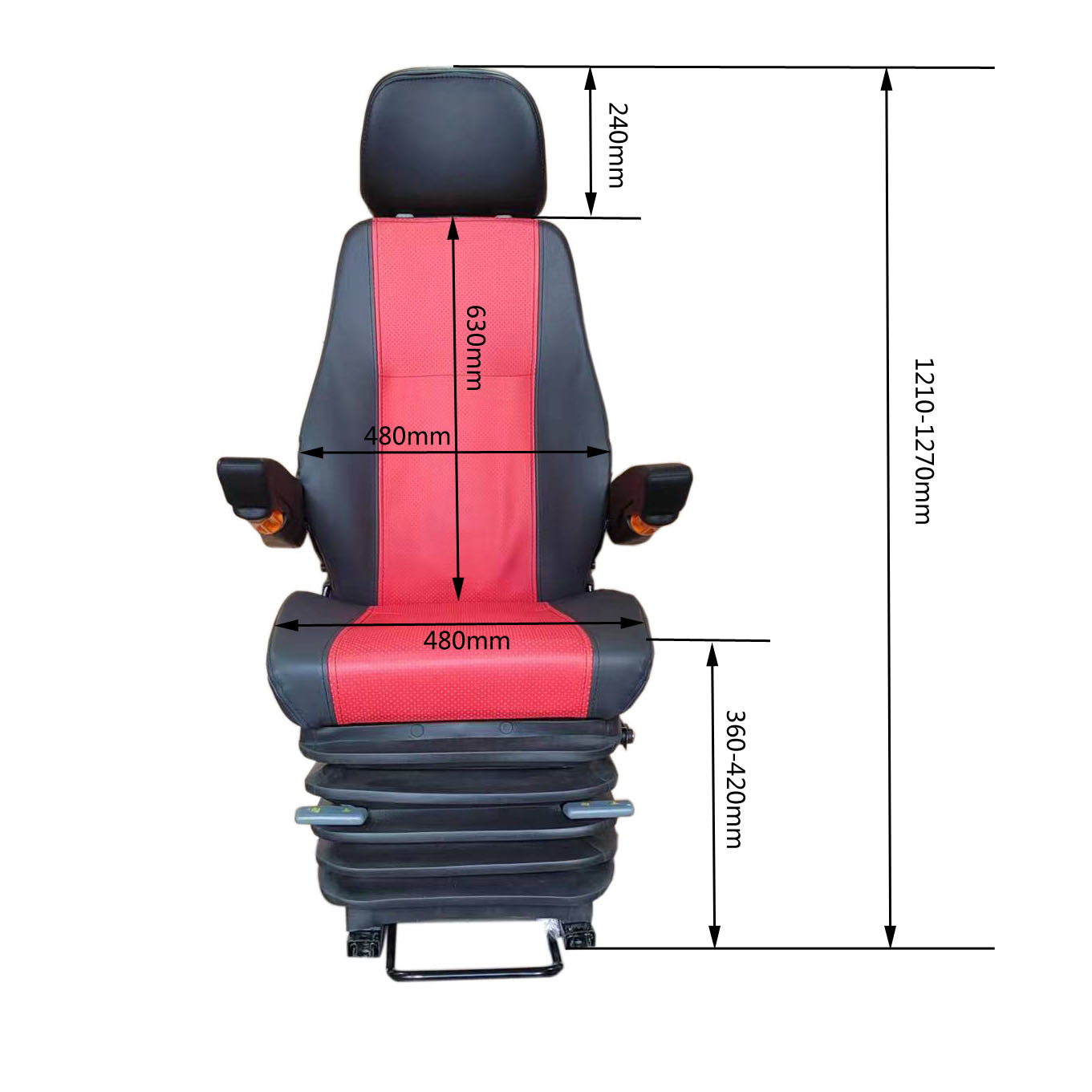 Ventilation Heating Static Seat For Electric Control Equipment For Coke Oven