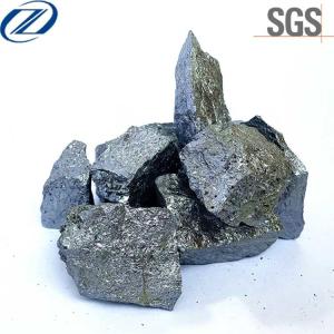 China Non Ferrous Silicon Metal 553 Lump 10-100 Mm High Metal Silicon 553 factory