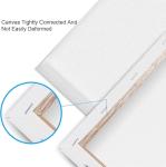 60x90cm Large Stretched Canvas Board Acid Free Cotton Primed Stretched Canvases