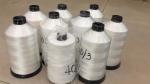 Heatproof Spun Polyester Yarn , 210D/3 100 Polyester Thread