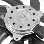 Level Audi A4 S4 Q5 A5 A7 Macan Radiator Cooling Fan Assembly