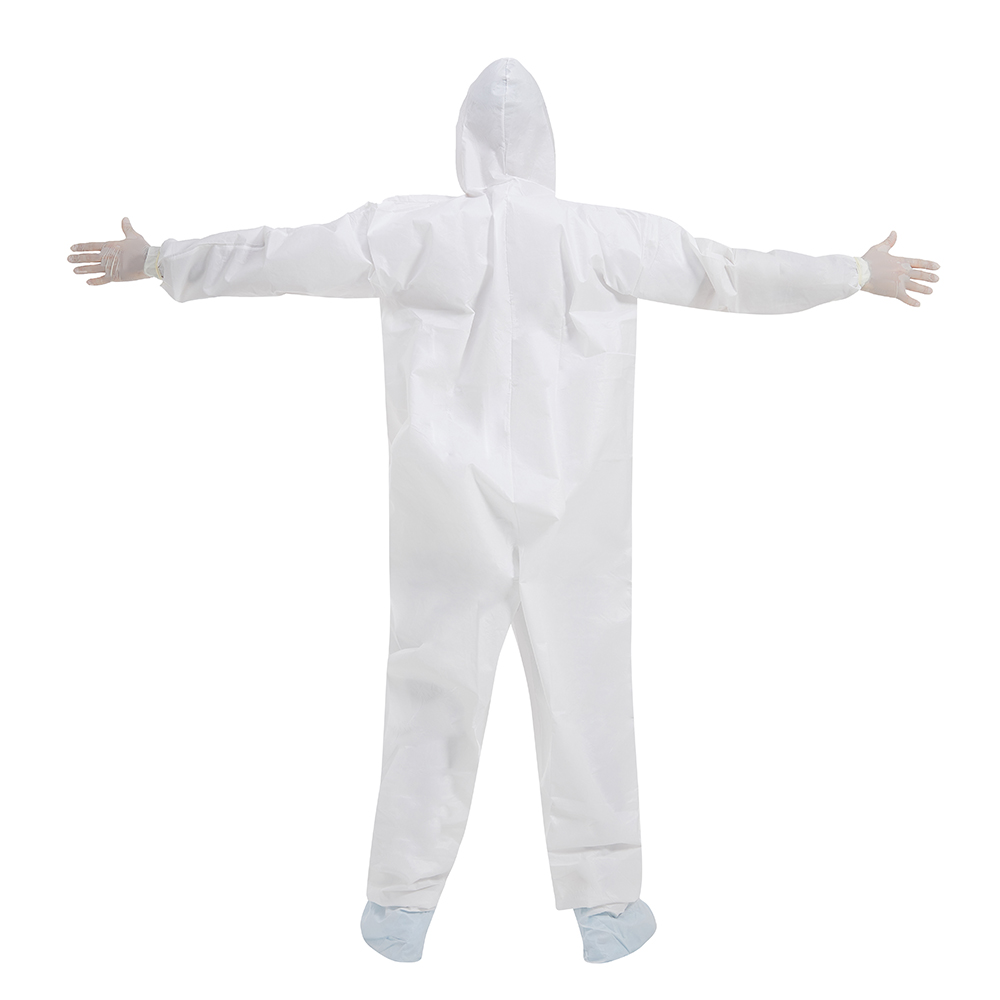 ISO13485 Disposable Protective Coverall With Shoe Cover