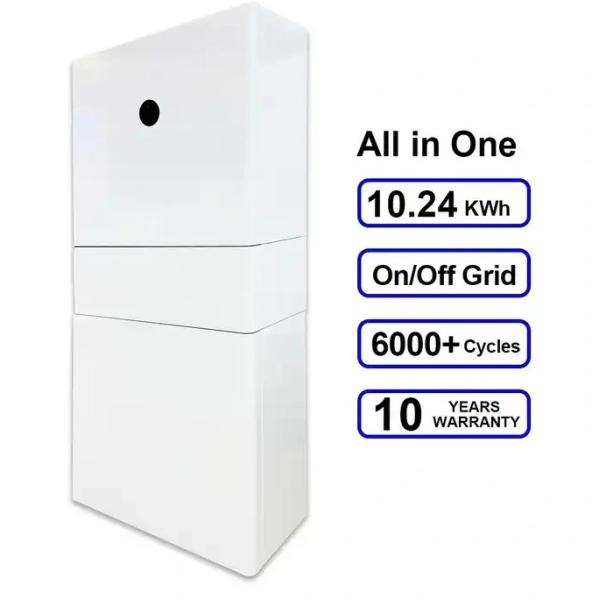 Lifepo4 Battery All In One On Off Grid Energy Storage 20KW 10KW Battery Inverter