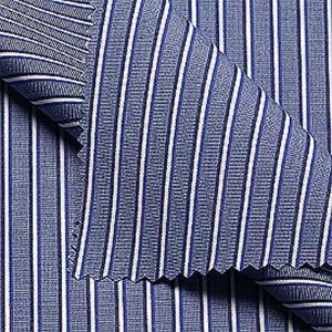 China Cotton Yarn Dyed Stripe Fabric 142gsm Shirting Blouse Dress Material 80/2s 170×90 factory