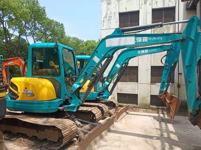 Preowned Kubota Excavator 3-Ton 0.2m#194 Crawler Good Condition Isuzu Engine 2800 Hours
