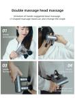 1.2kg Muscle Fascia Massage Gun 2000mAh Fascial Gun Deep Muscle Massage