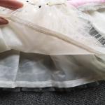 White Children's Winter Clothes Plush Baby Girl Winter Dress In Stock