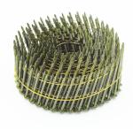 2" 50mm Wooden Pallet Coil Nails 15 Degree Galvanized Steel for Construction