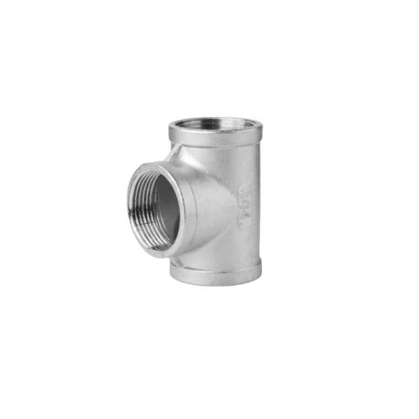 China Hexagon Head NPT Thread Reducer Equal Tee Stainless Straight for Seamless Integration factory