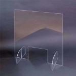 Acrylic Counter Guards /Desk guard /table guard Sneeze Guard – Freestanding