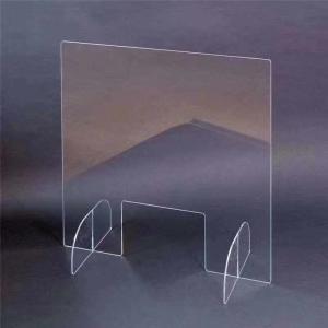 China Acrylic Counter Guards /Desk guard /table guard Sneeze Guard – Freestanding Single factory