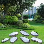 Exhibition mirror polish stainless steel sculptures ,customized metal statue