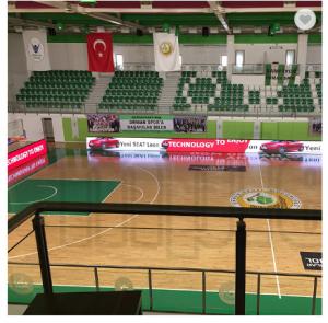 China Sport Live Stadium Perimeter LED Display High Brightness / Large LED Display Board factory