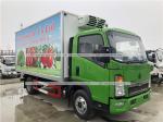 Sinotruk HOWO 5 Tons Refrigerated Truck Vegetable Ice Cream Transport Freezer