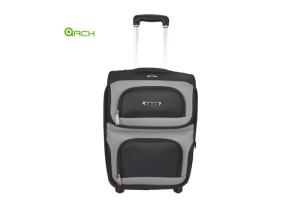 China Expandable 2 Front Pockets Cabin Luggage Bag Sets 28 Inch factory