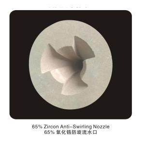 China 95% Zirconia Metering Nozzle Flow Control Refractory on sale