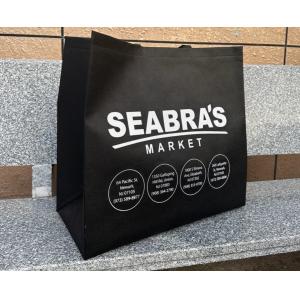 Tote Bags Custom Printed Recyclable Fabric Non Woven Shopping Bags With Logo
