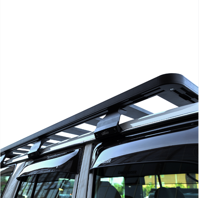 2110X1195 Customized Aluminium Powder Coated Luggage Basket Roof Rack Ideal for LC150
