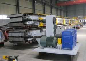 China Continuous Sandwich Panel Production Line Full Automatic 36m Double Belt Tracker factory