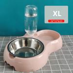 Non Slip Pet Feeder Bowls Automatic Drinking Water For Teddy Golden Retriever
