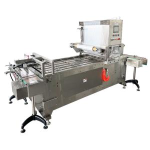 China 380v 50hz MAP Tray Sealer System 0.4-0.6Mpa PP Tray Packaging Machine factory