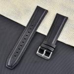 22mm Luxury Leather Watch Straps Combination Silicone Watch Band For Huawei GT