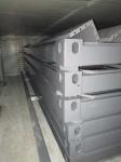 Metal Storage Flat Pack Container House Buildings With 1 Switch Stable