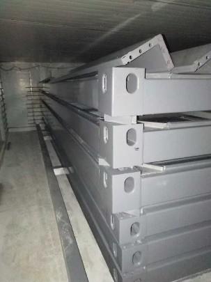 Metal Storage Flat Pack Container House Buildings With 1 Switch Stable