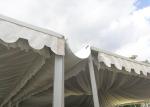 Rain proof Bline Tent Alpain Tent With Roof Rain gutters Commercial Party Tent