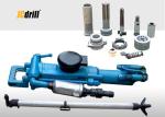 Handhold Air Leg Compressor Pneumatic Rock Drill with 0 - 360° Hole Angle Range