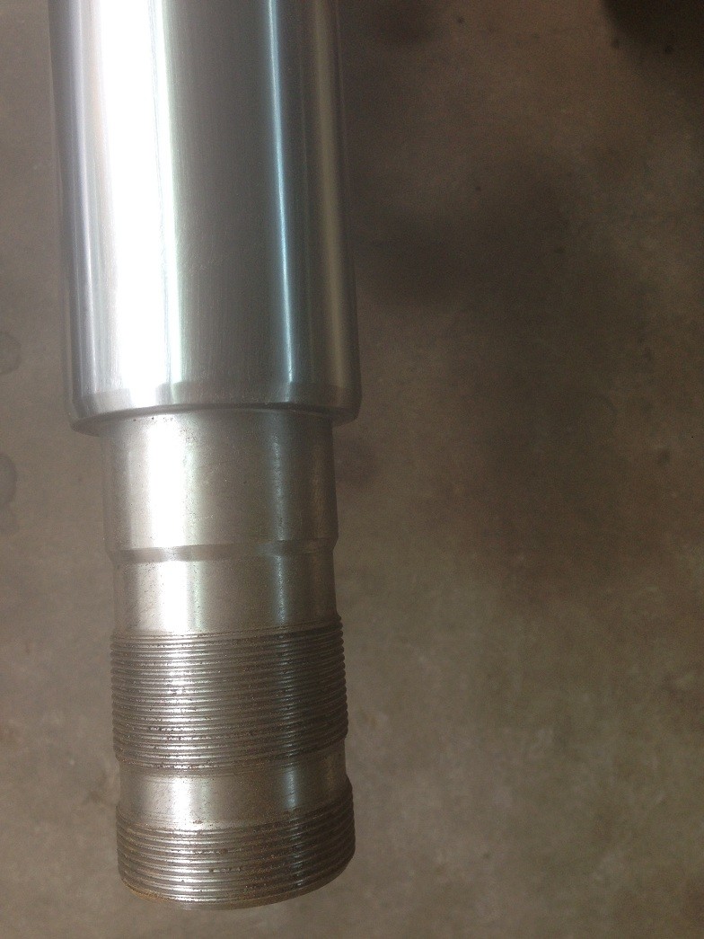 cat E200B bucket hydraulic cylinder rod, hydraulic cylinder repair