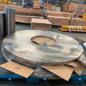 China Non Magnetic Forged Titanium Rings TA10 Grade Φ980*340*18 factory