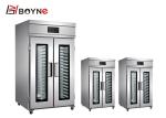 PU Insulation Heating Electric Dough Proofer Single Door 18 Trays Or 36 Trays