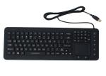 100 % Washable Silicone Multi Touch Keyboard , Industrial Capacitive Touch