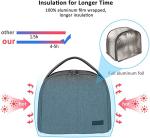 Polyester Lining Insulated Beach Tote Cooler Bag Heavy Duty Insulated Grocery