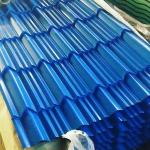 RAL5005 Single Blue AZ100 Pre-Painted Galvalume Steel Metal Roof Tile Wall
