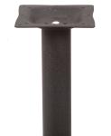 Professional Dining Table legs Pedestal Base / Table Legs With Black Powder