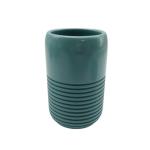 Aqua Plain Polyresin Bathroom Accessories Bathroom Countertop Accessories Set