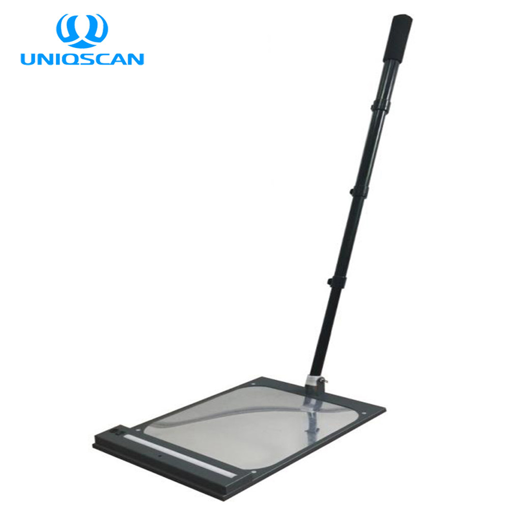 Square 12" Mirror Acrylic Under Vehicle Inspection System