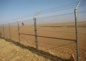 China commercial /residential hurricane fence/chain link fabric factory