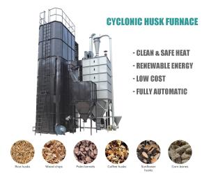 China Grain Dryer Biomass Burner With Clean And Safe Heat 1Million Kcal/H factory