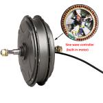 Weight 6kg Electric Bike Motor 1000w , E Bike Motor Kit With Hidden Controller