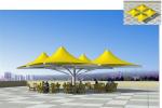 PVC Coated Blockout Water Resistant Anti-UV Outdoor Marine Car Tent Use Woven