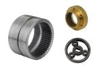 Miniature Internal And External Splines Steel 500mm Max Diameter Brass Metal